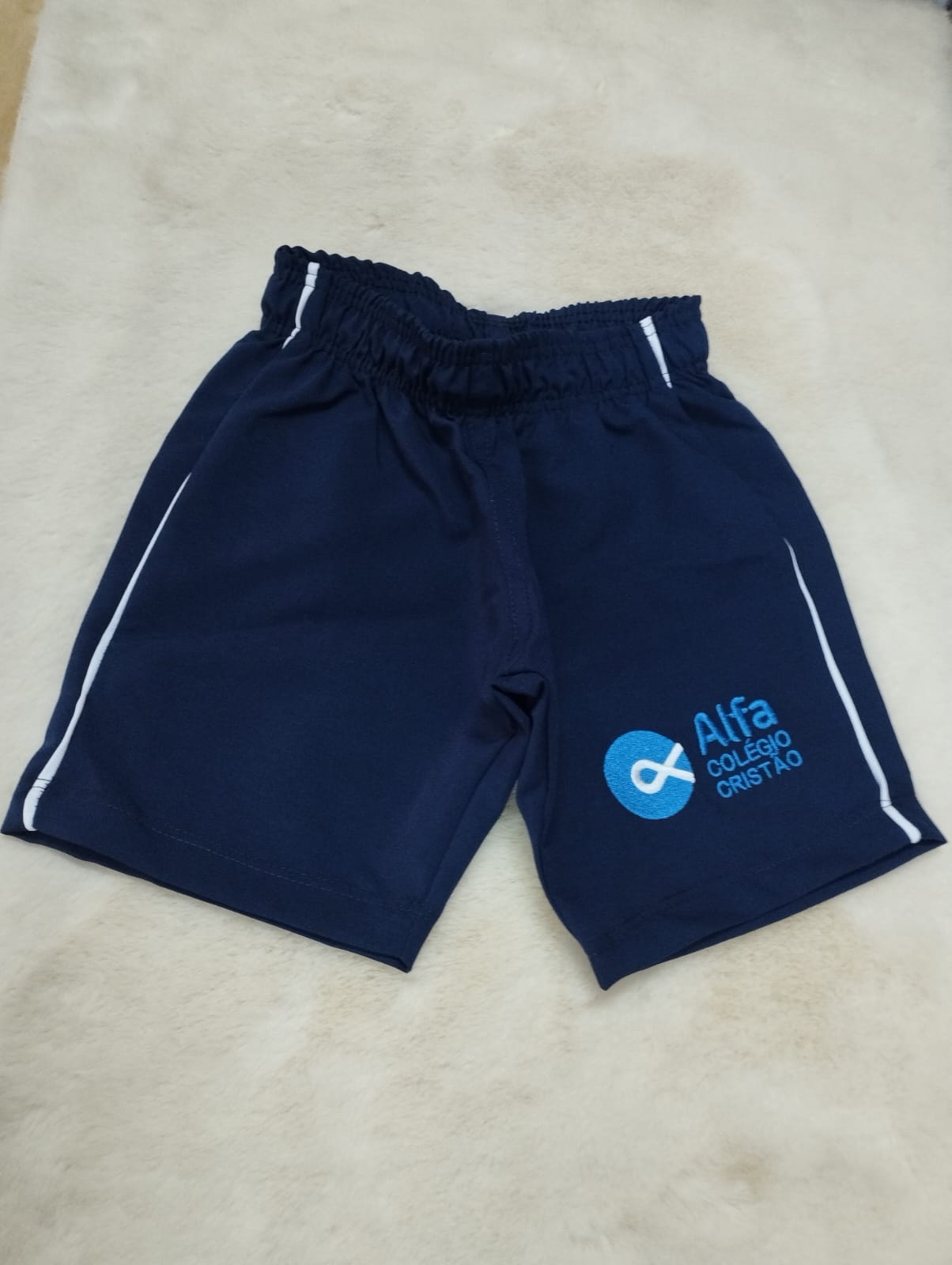 Bermuda Masculina Tactel Cristão Alfa