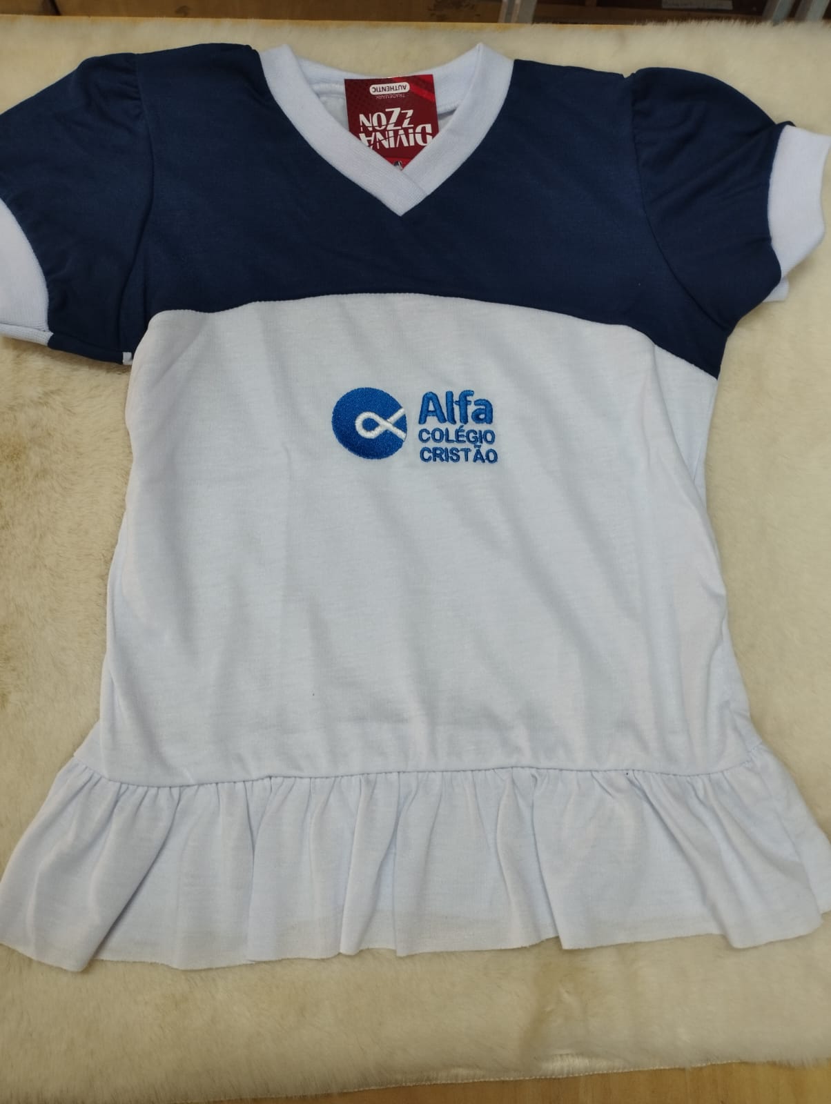 Camisa Baby Look Cristão Alfa